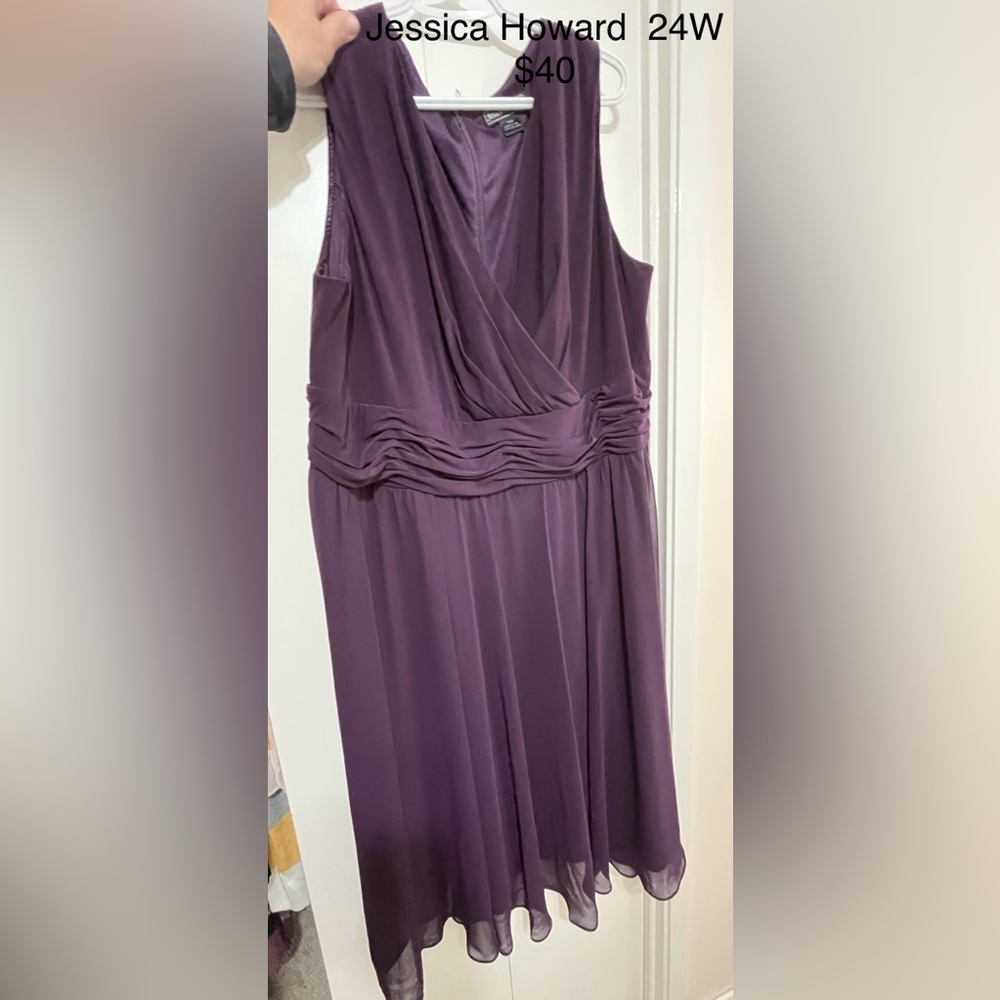 Purple semi/formal dress 24W